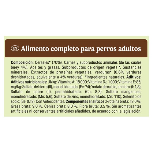 FRISKIES Comida para perros adultos a base de carne 3 kg