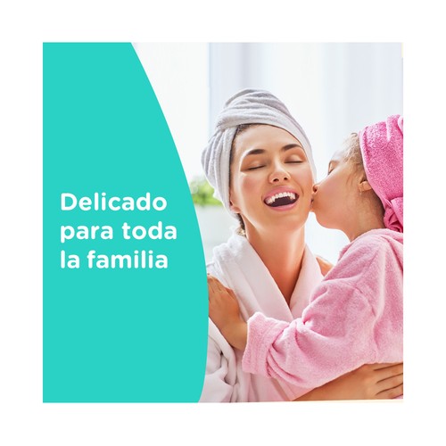 JOHNSON´S Suave y brillante Champú y acondicinador para todo tipo de cabellos incluso largo o rizado 500 ml.