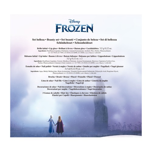 FROZEN Estuche de maquillaje infantil.