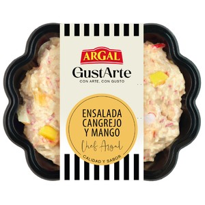Imagen de ARGAL Gustarte Ensalada de cangrejo y mango 240 g.