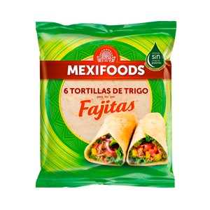 Tortillas fajitas 6 uds 240g