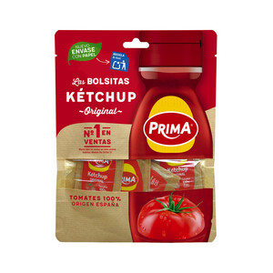 Imagen de PRIMA Ketchup Original  en bolsitas de 12 uds. 120 gr.