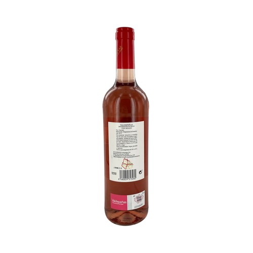 CERRO DE LOS PASTORES Vino rosado con D.O. Valdepeñas botella 75 cl.