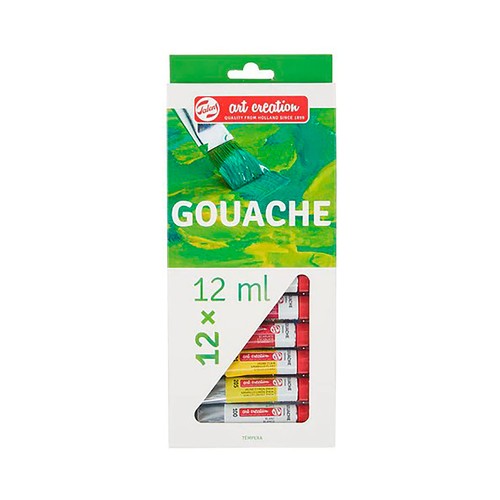 Set 12 tubos tempera 12ml. TALENS ARTCREATION. 9021612M