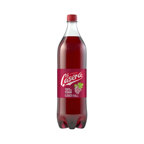 Tinto de verano clásico, con gaseosa La casera LA CASERA botella de 1,5 l.