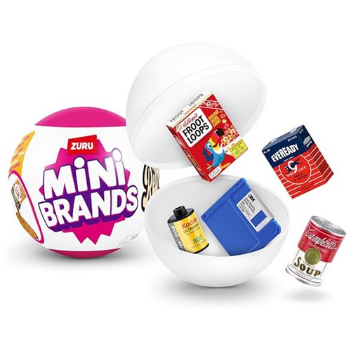 Retro Grocery, 24 unidades, MINI BRANDS  