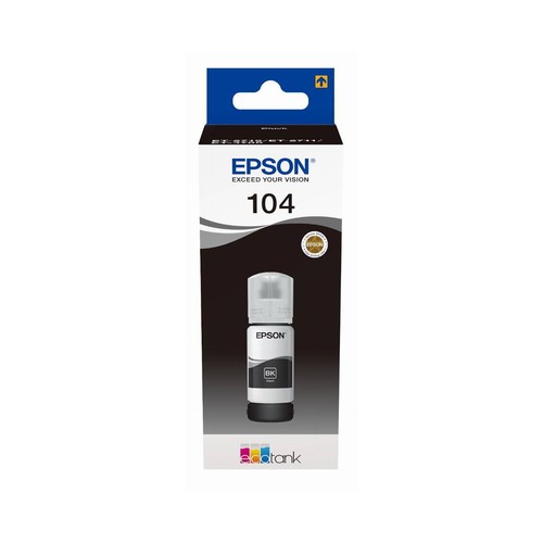 Tinta EPSON 104 EcoTank Negro (C13T00P140)
