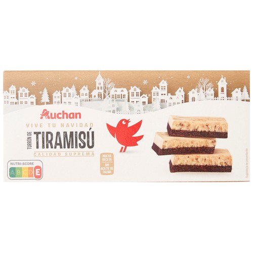 PRODUCTO ALCAMPO Turrón de tiramisú 200 g,