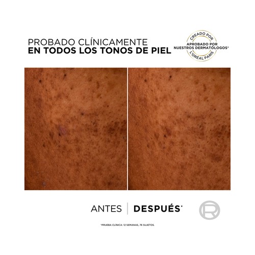 L´ORÉAL PARIS Bright reveal Fluido hidratante y anti-manchas, con FPS 50+ 50 ml.