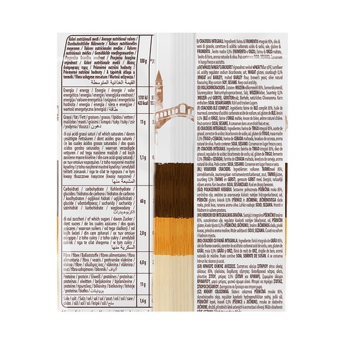 CRICH Crackers integrales 500 g.