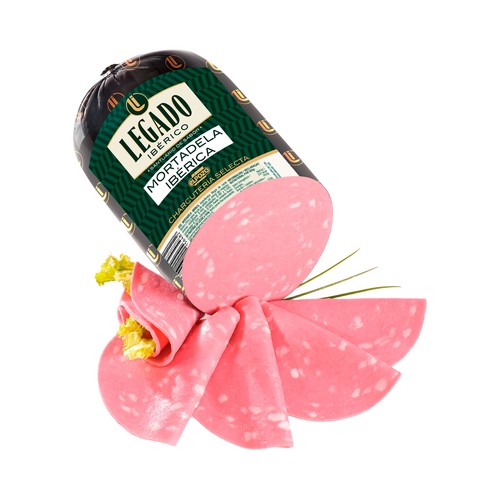 LEGADO IBÉRICO Charcutería selecta Mortadela ibérica cortada en lonchas - Loncha normal 2 a 3 mm