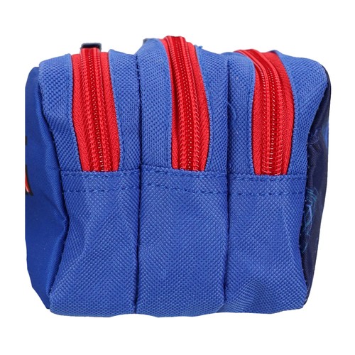 Estuche portatodo 3 compartimentos. SPIDERMAN