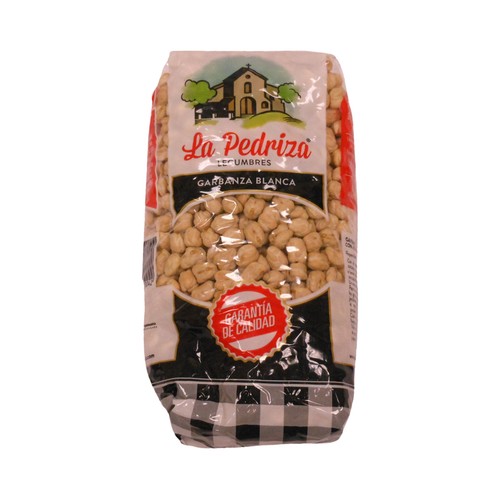 LA PEDRIZA Garbanza blanca paquete de 1 kilogramo