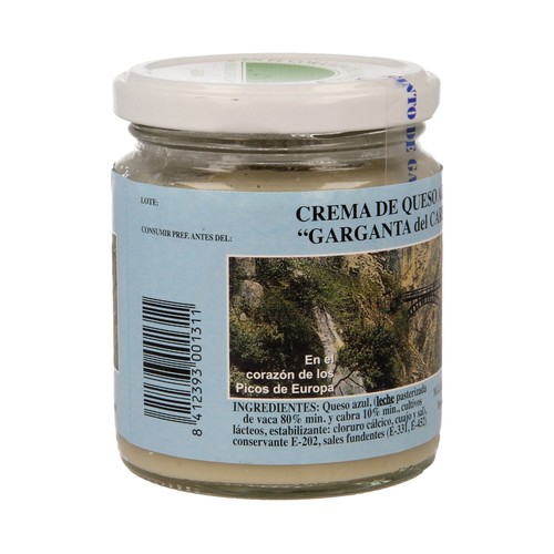 GARGANTA DELL CARES Crema de queso para untar azul GARGANTA DELL CARES 200 g.