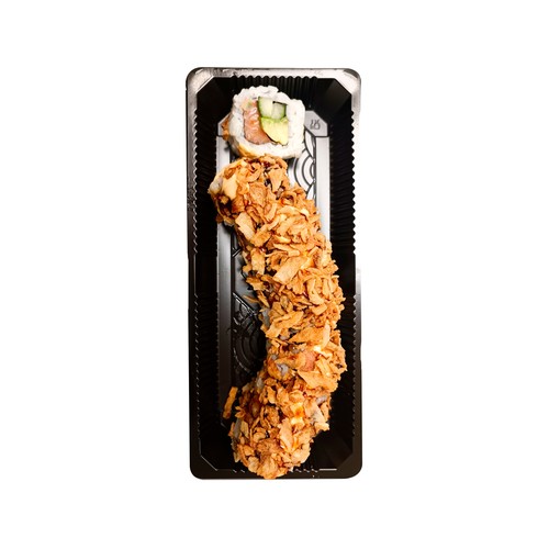 Maki California de Salmón cubiertos de cebolla frita SUSHI GOURMET 6 uds.