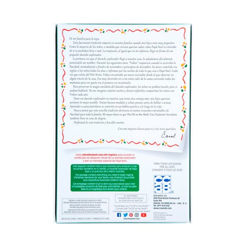 The Elf on the Shelf: cuento y muñeco Elfo niño 