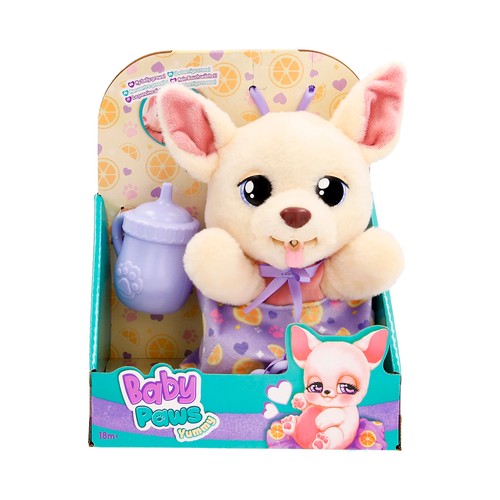 Peluche Interactivo Baby Paws Yummy Chihuahua IMC TOYS
