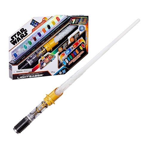 Star Wars, Sable de Luz con Cristal de Poder +4 Años HASBRO