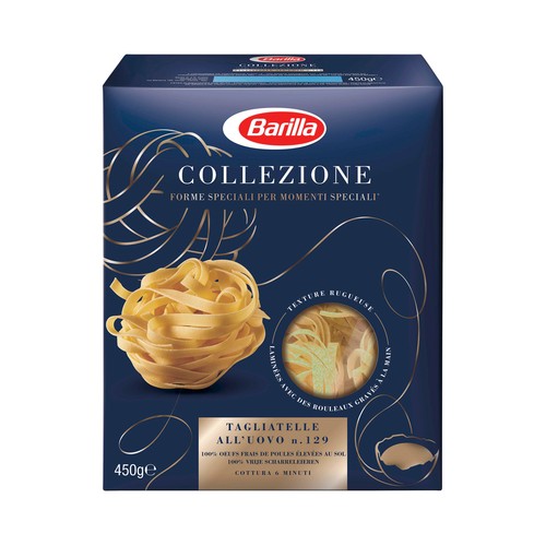 BARILLA Pasta tagliatelle al huevo 450 g.