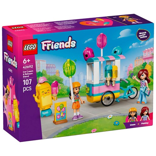 Puesto de helados y globos.LEGO.42692