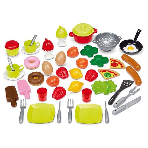 Caja con 75 piezas de frutas y vegetales, ONE TWO FUN ALCAMPO.