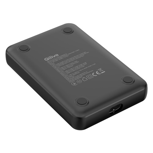 Estación de carga QILIVE universal 600215227, 100W, 3USB-C + 1USB-A