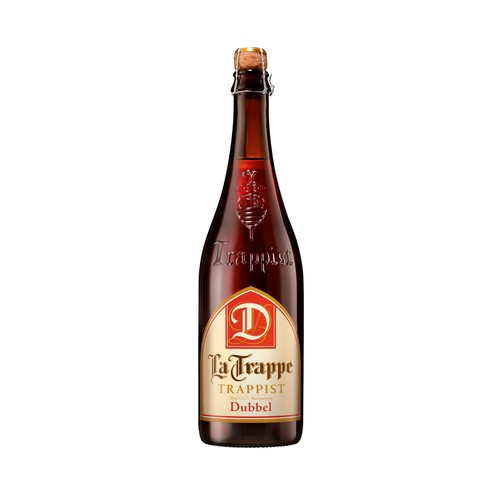 LA TRAPPE Cerveza trapense holandesa dubbel botella 75 cl.