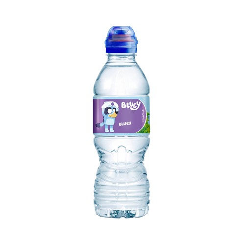 AQUAREL Agua mineral con tapón sport botella de 330 ml