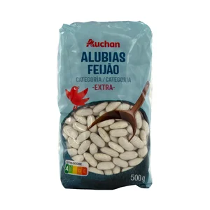 PRODUCTO ALCAMPO Alubia blanca tipo riñón de categoria extra paquete de 500 g.