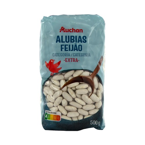 PRODUCTO ALCAMPO Alubia blanca tipo riñón de categoria extra paquete de 500 g.