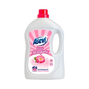 Imagen de ASEVI Detergente liquido rosa mosqueta concentrado 42lav. 3 l.