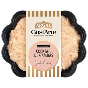 ARGAL Gustarte Cocktail de gambas receta gourmet 220 g.