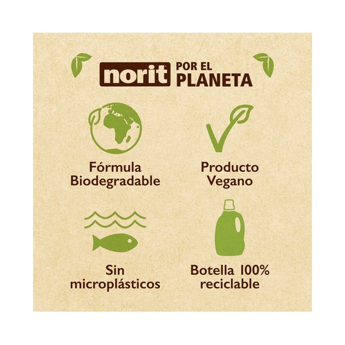 NORIT Detergente máquina ropa delicada 1125 ml.