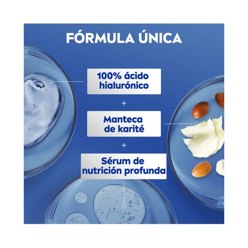 NIVEA Body milk (leche corporal) hidratación profunda (48 horas), para pieles secas 400 ml.