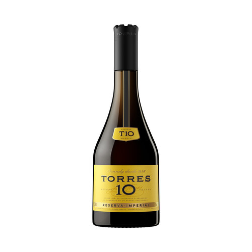 TORRES 10 Brandy ireserva imperial botella 70 cl.