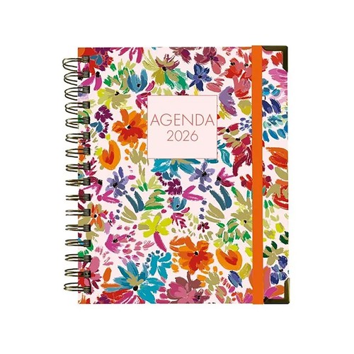 Agenda anual de 2026, diseño surtidos, MIMBEK.