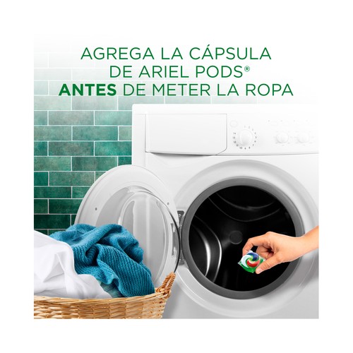 ARIEL Detergente cápsulas 3 en 1 original 35 ds 717,5 g.