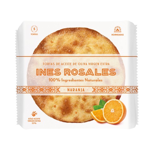 INÉS ROSALES Tortas de aceite con naranja 150 g