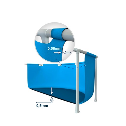 Piscina tubular 220x150x60cm. INTEX.
