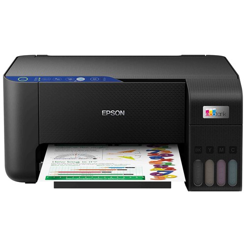 Impresora multifunción tinta EPSON EcoTank ET‑2811, WiFi, pantalla LCD, doble cara.