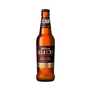 SAN MIGUEL SELECTA Cerveza tostada 33 cl.
