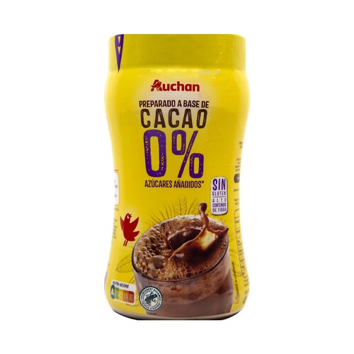 PRODUCTO ALCAMPO Cacao soluble, 0 % sin azúcares añadidos PRODUCTO ALCAMPO 400 g.