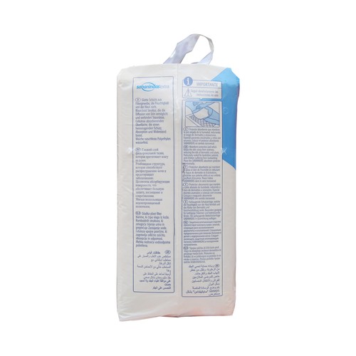 SABANINDAS Protector absorbente ajustable y adaptable (80 - 180 cm) SABANINDAS 20 uds.