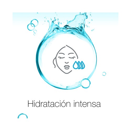 NEUTRÓGENA Crema facial hidratante con textura gel, para pieles secas y sensibles NEUTRÓGENA Hydro boost 50 ml.