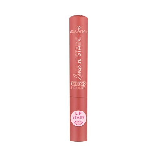 ESSENCE Line n" stain tono 02 Must have brown marrón cálido Delineador de labios líquido.
