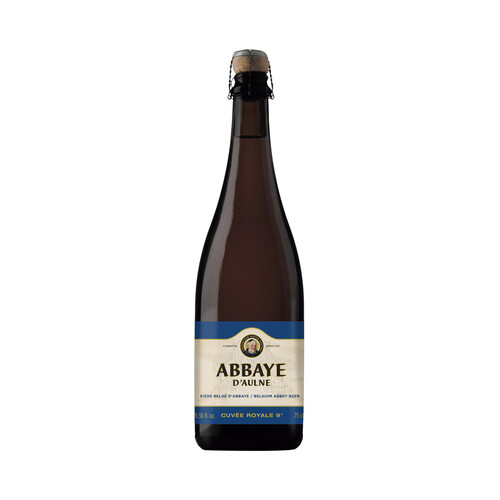 CERVEZA CUVEE ROYALE BOTELLA ABBAYED'AULNE  75 CL