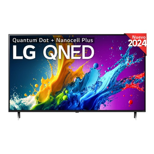 Televisión 139,7 cm (55") LG QNED 55QNED80T, 4K, SmartTV, webOS24,HDR10,3 HDMI, Bluetooth.