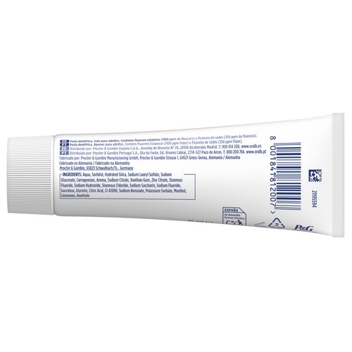 ORAL-B Pro-expert sensación reconfortante Pasta de dientes contra la sensibiliad dental, sabor menta suave 75 ml.