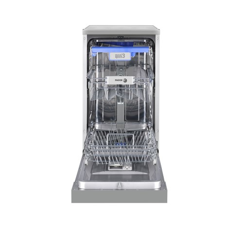 Lavavajillas FAGOR 4LVF-435ADX, capacidad: 10 servicios, clasificación energética: C, H: 84,5cm, A: 44,8cm, F: 60cm.
