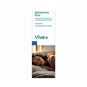 VIVE+ SALUD Y VIDA Melatoninaplus con pasiflora VIVIE + SALUD Y BELLEZA 30 càp. de 540 mg.